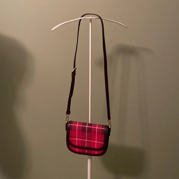 NWOT Kate Spade Leila Plaid Crossbody & CC Wallet - Picture 1 of 14